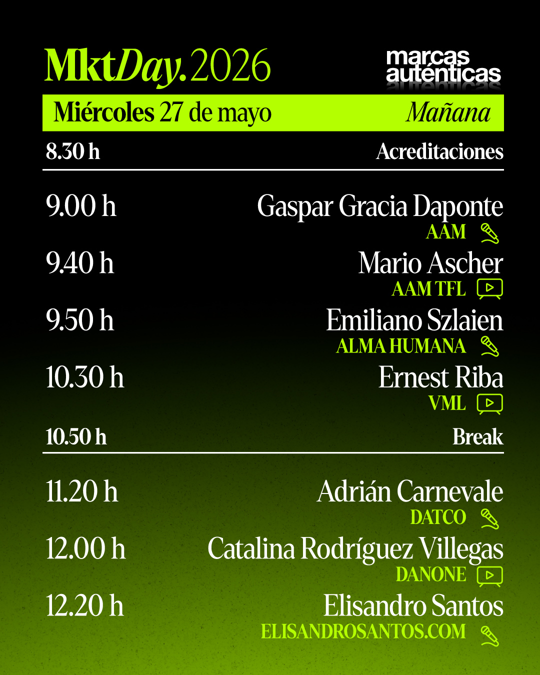 27 de Mayo - Mañana